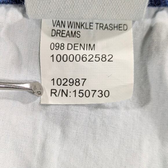 Ksubi Van Winkle Trashed Dreams GUC $220 Size 34   J1337 - Picture 7 of 8